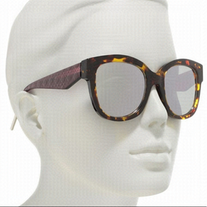 NWT Dior Very Dior 1 Women's Cat Eye Sunglasses in Havana